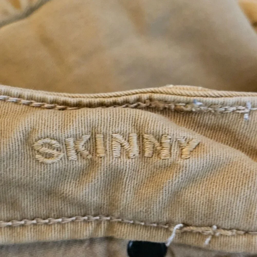 American Eagle Chino Pants Mens Tag 29x30 Act 30x28 Skinny Extreme Flex Denim - Picture 5 of 13